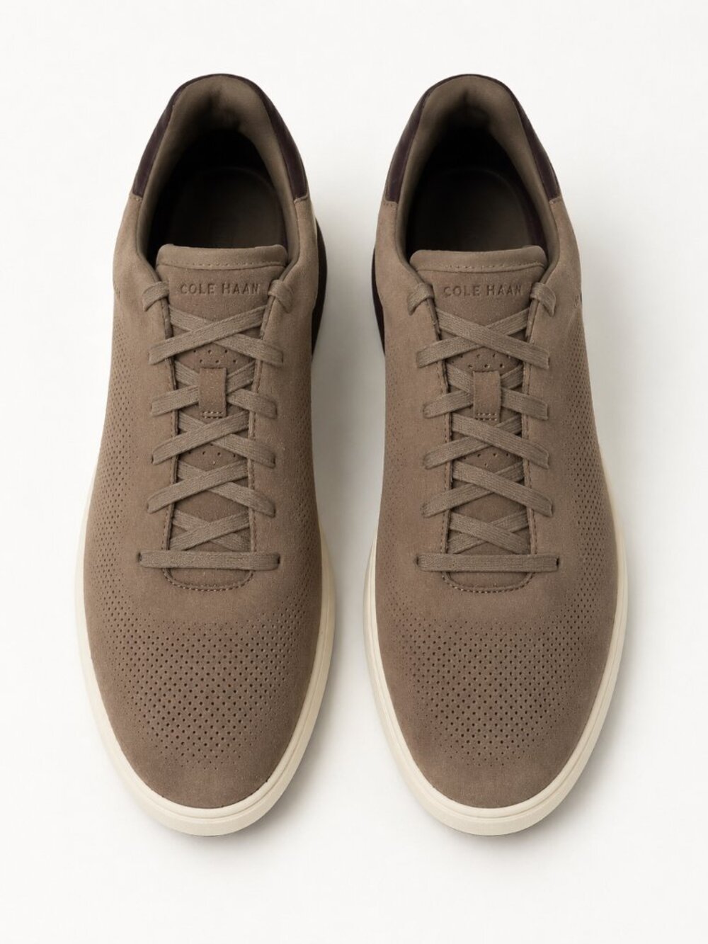 Cole Haan GrandPro Angleace Irish Coffee Suede Sneakers Men’s 14 Wide